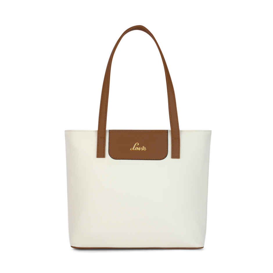 Lavie Women's Colourblock Jossie Tote Handbag | Off White