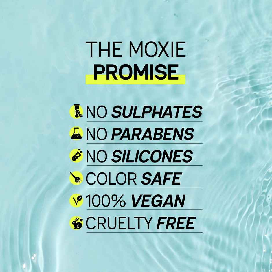 Moxie Beauty Ditch-The-Frizz Trio Gentle Cleansing Shampoo Ultra Hydrating Conditioner Hair Serum