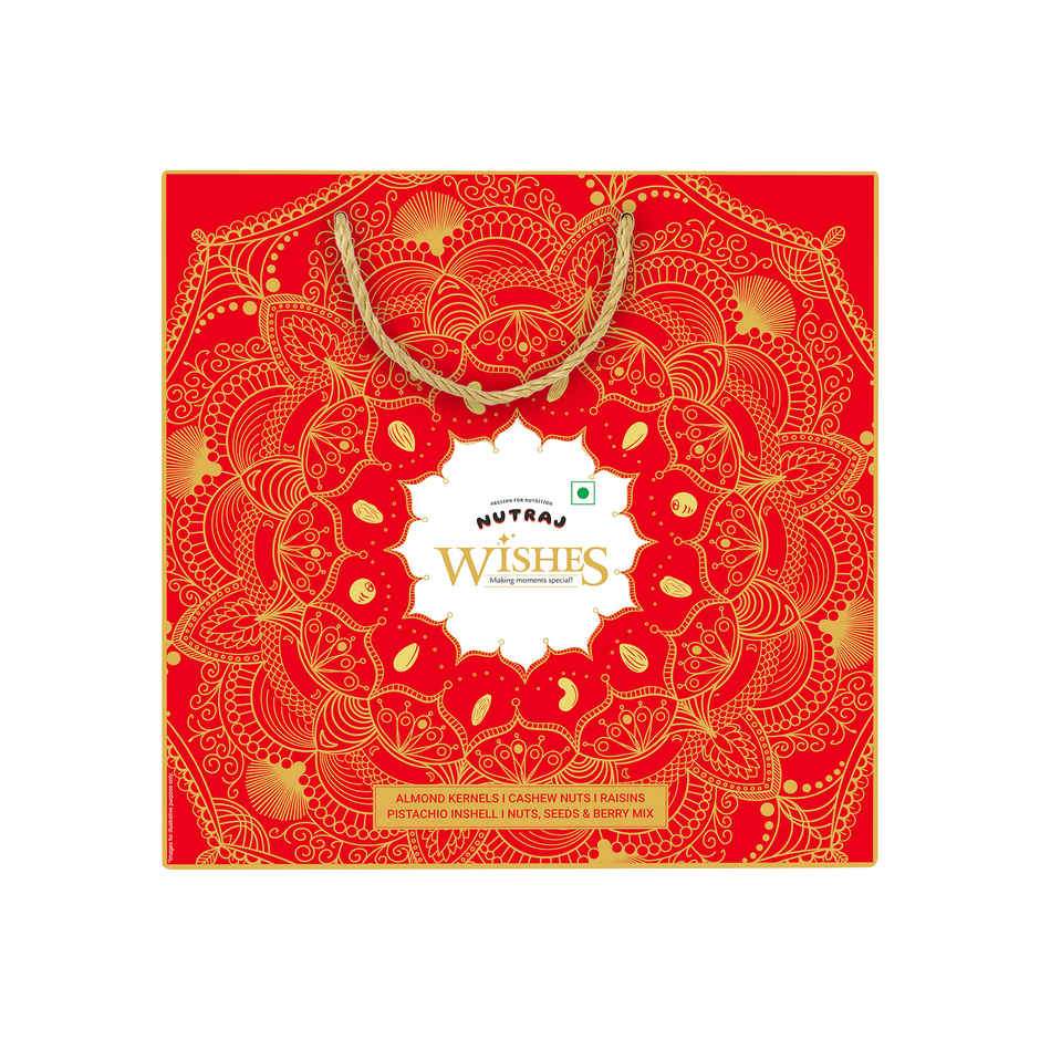 Nutraj Wishes Gift Box With Candles