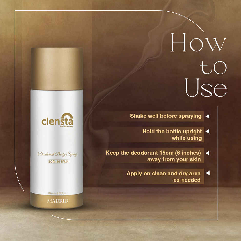 Clensta Madrid Gas Deodorant