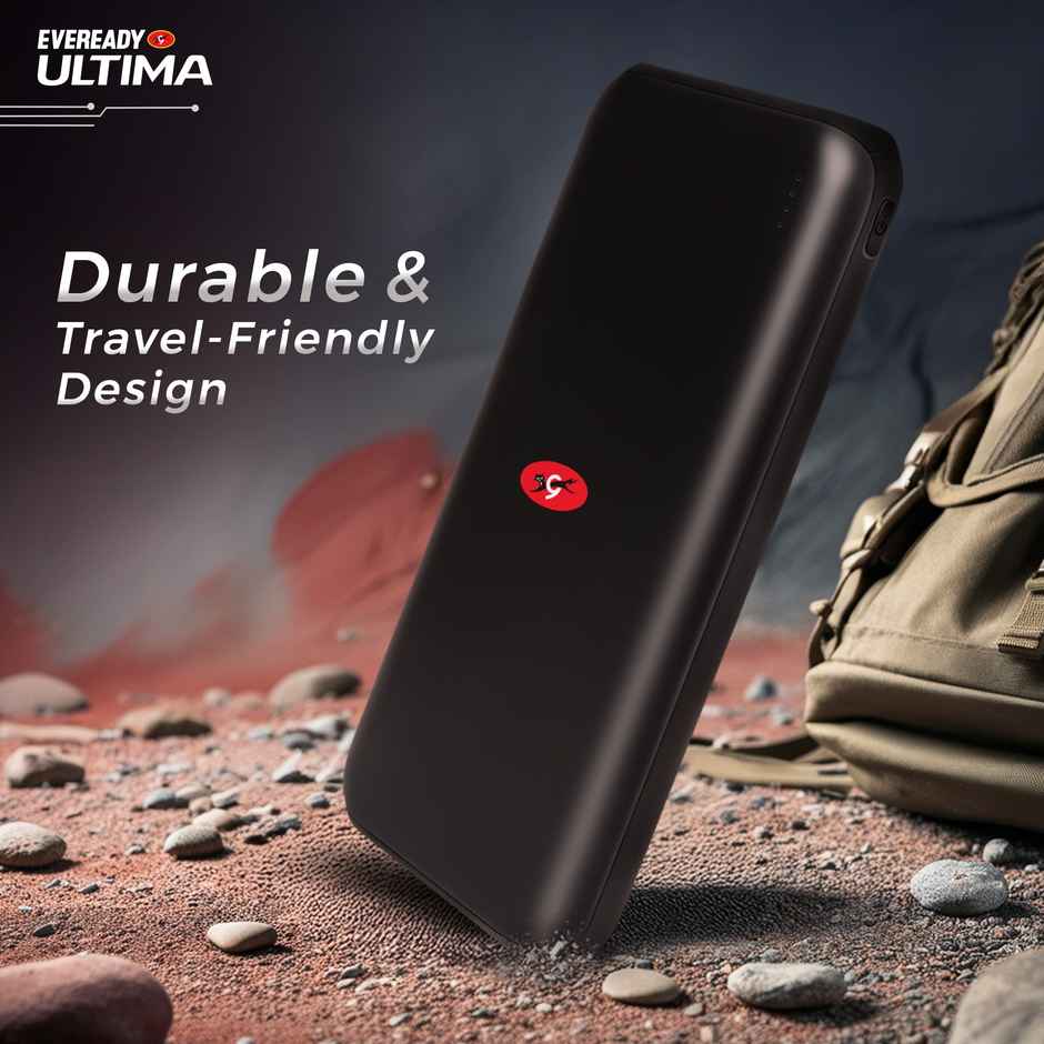 Eveready Ultima 10000 mAh Regular | Power Bank With Cable and Analog Display - PB01
