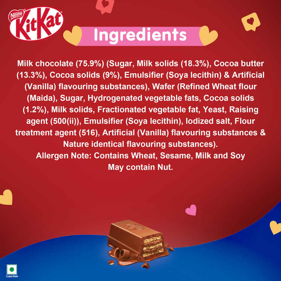 Nestlé KitKat Delights Rich Valentine Pack + Card