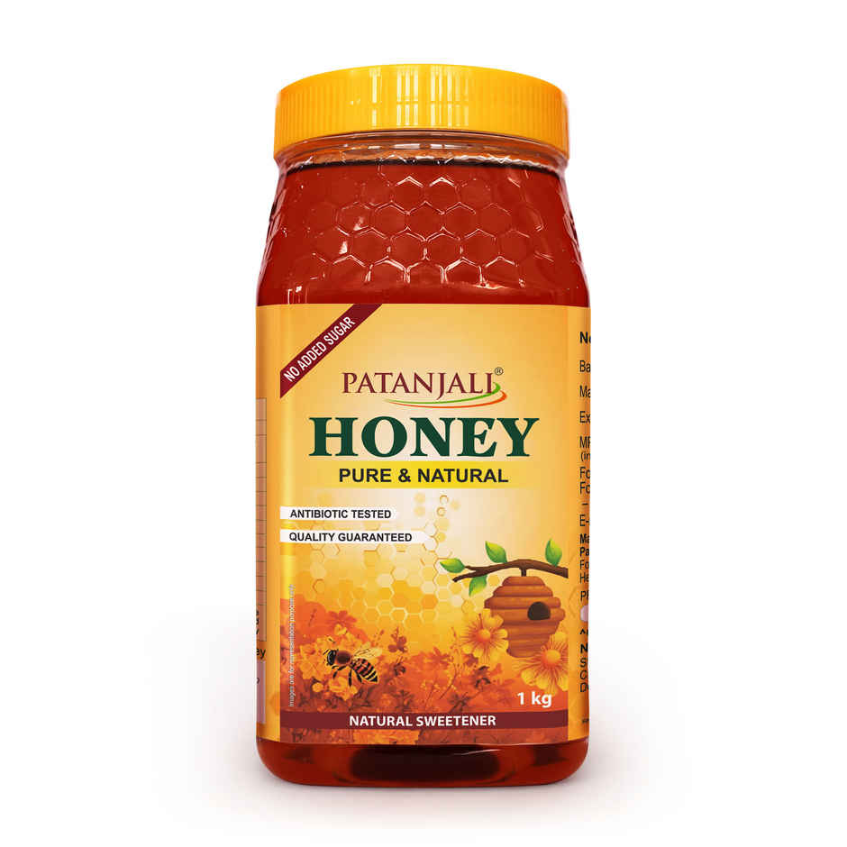 Patanjali Pure Natural Honey - No Added Sugar