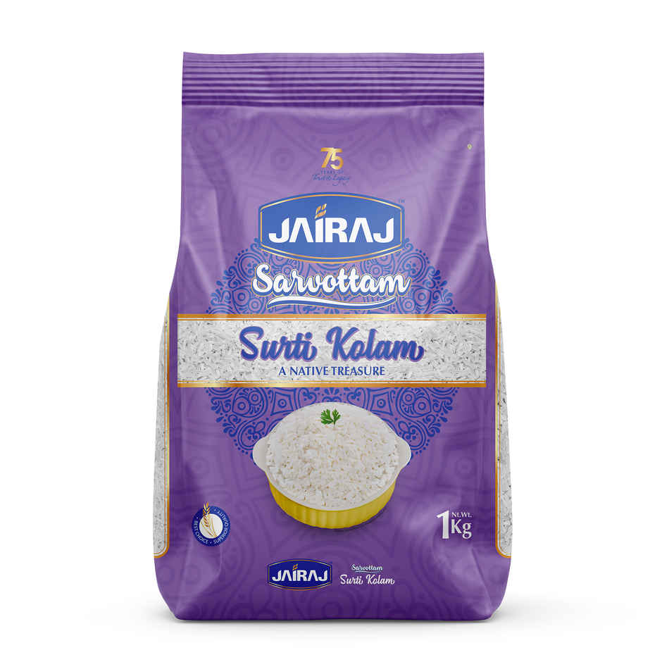 Jairaj Surti kolam Rice | Wada Kolam | Lachkari Kolam