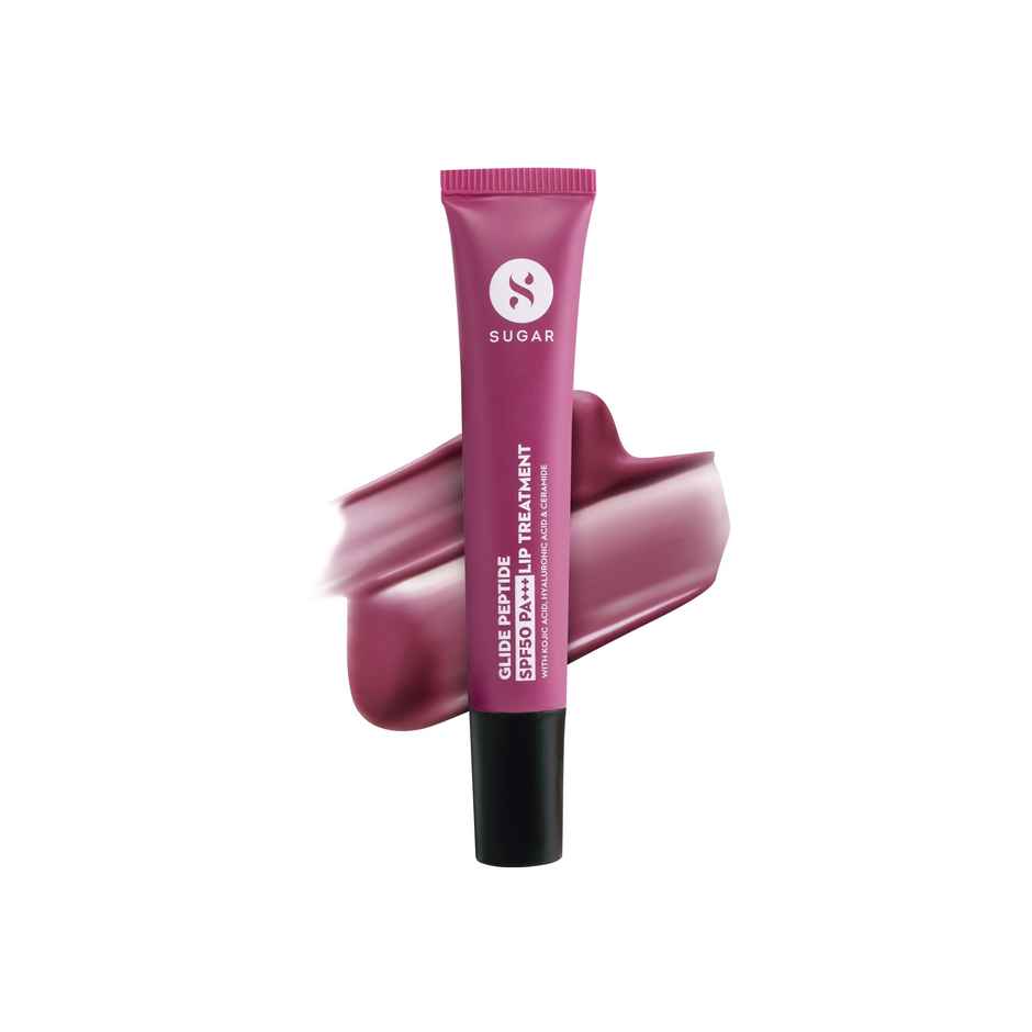 SUGAR Cosmetics Glide Peptide SPF 50 PA+++ Lip Treatment 03 Berry Blast