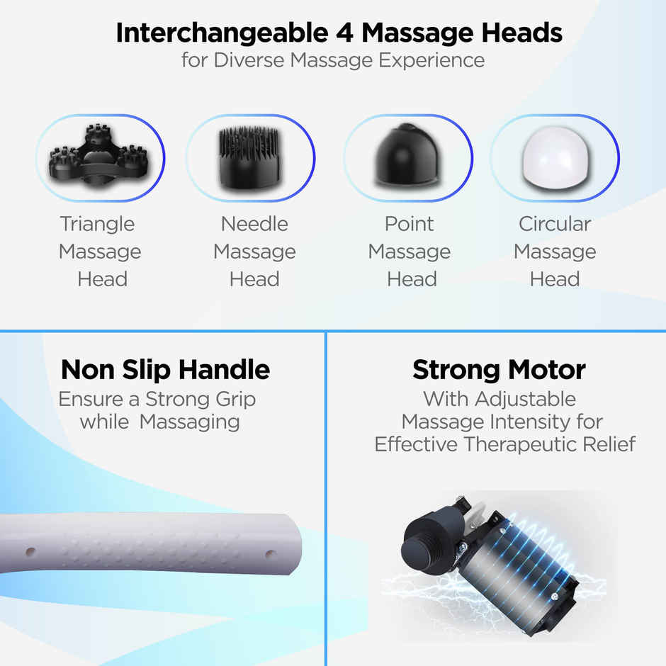 Dr Physio Active Hammer Electric Full Body Massage Machine 1001 for Pain Relief Massager