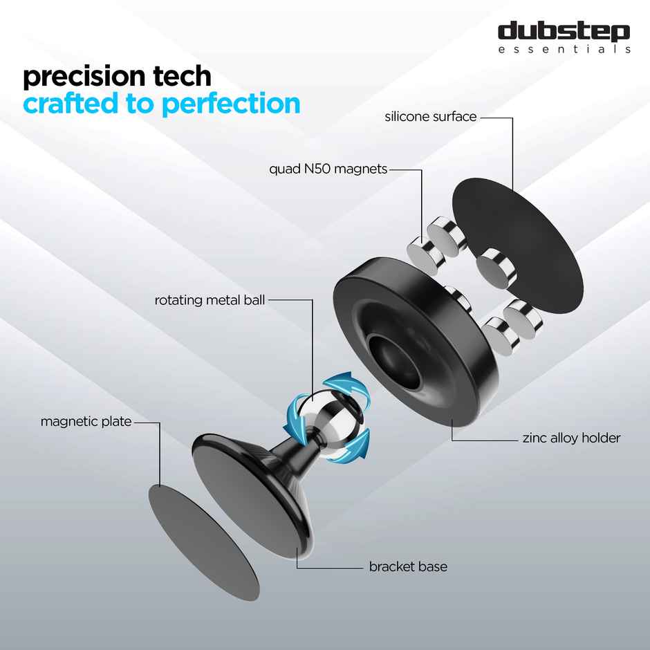 Dubstep Rush X1 Magnetic Mobile Holder (Black)