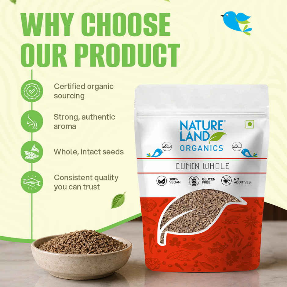 Natureland Organics Cumin Whole