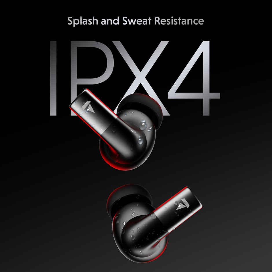 boAt Airdopes Ultra Pro TWS Earbuds W- 100H Playtime, Spatial Sound - 24-Bit Audio,Gunmetal Black