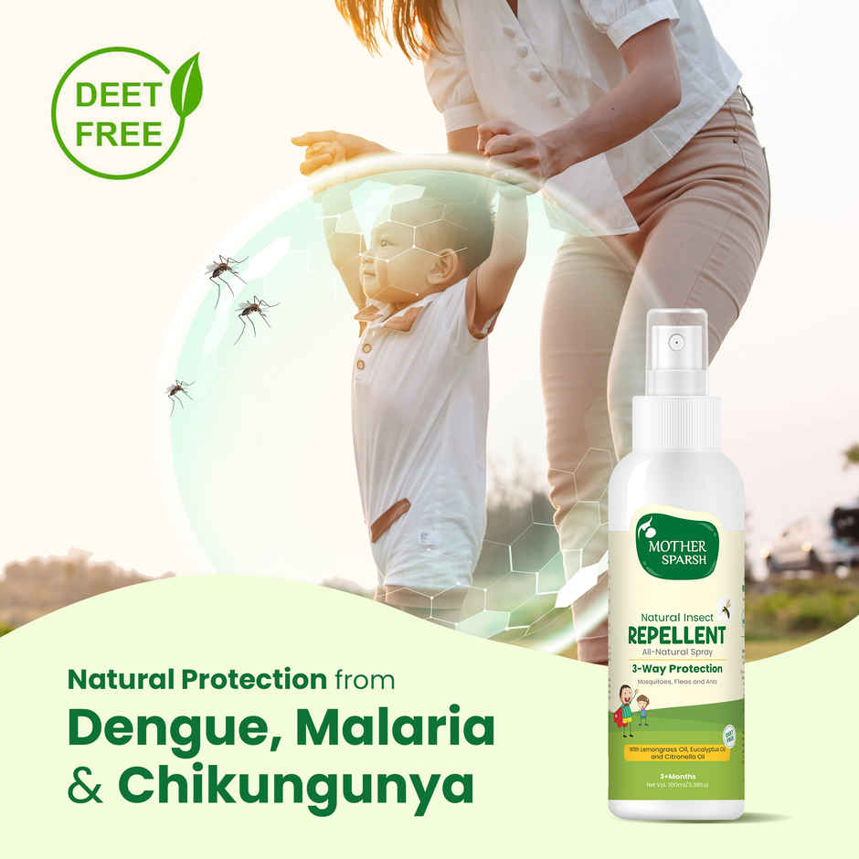 Mother Sparsh Natural Insect Repellant Spray