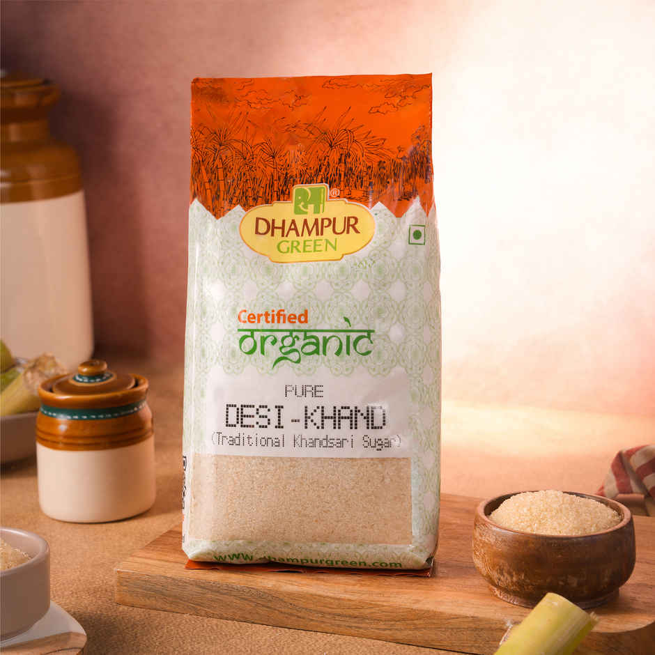 Dhampur Green Certified Organic Desi Khand