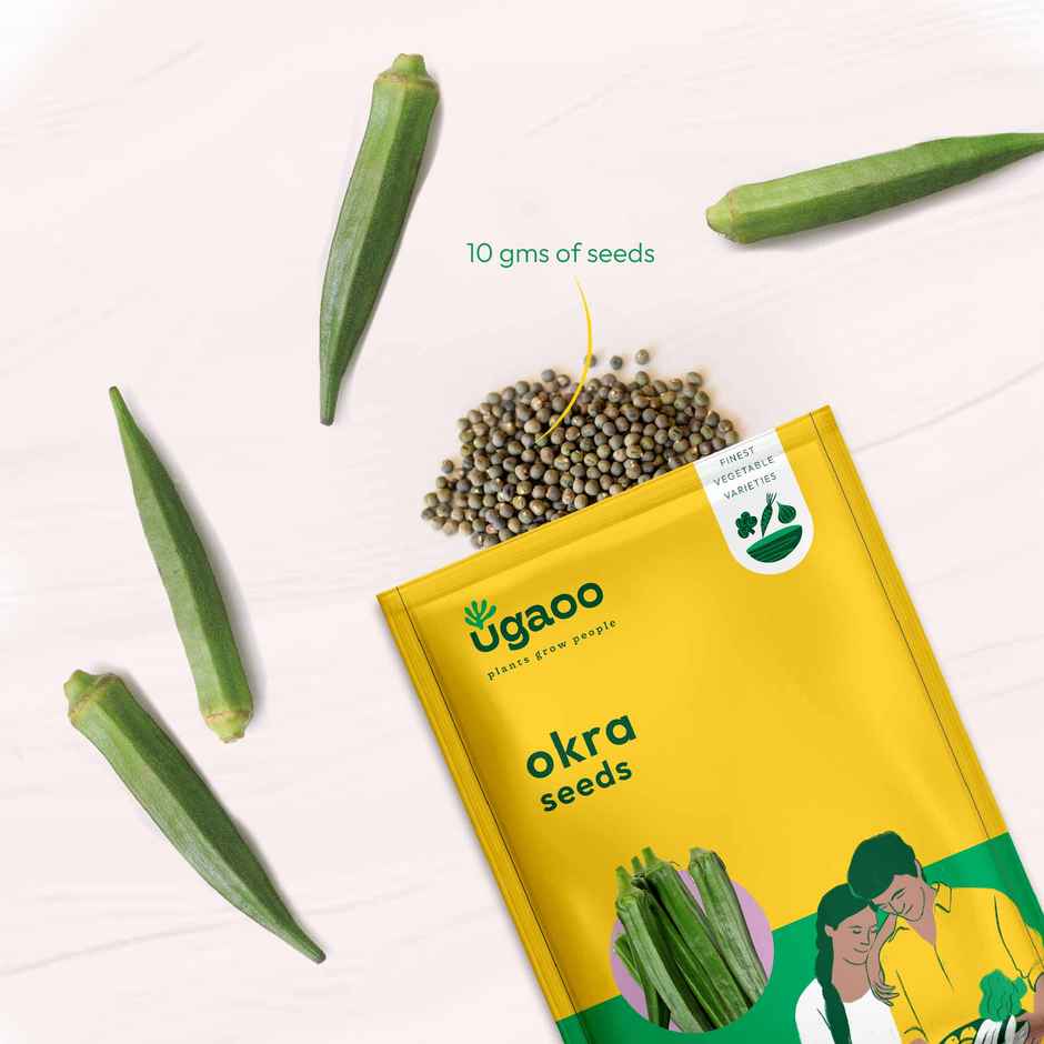 Ugaoo Okra Seeds (Lady Finger)