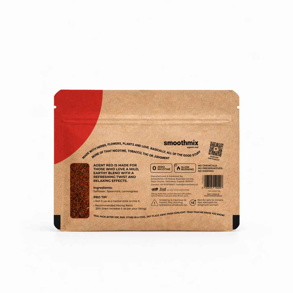 Smoothmix Agent Red (10g) Herbal Rolling Blend