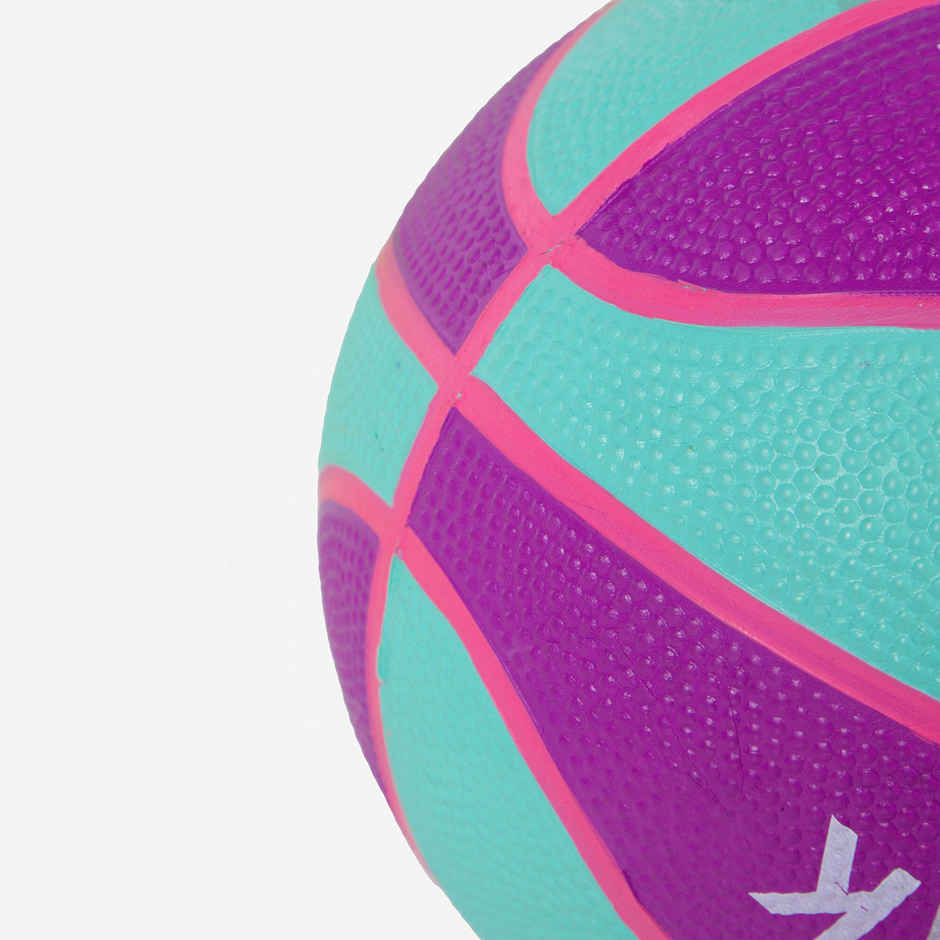 Decathlon Tarmak Kids Basketball | Purple & Turquoise | Size 1