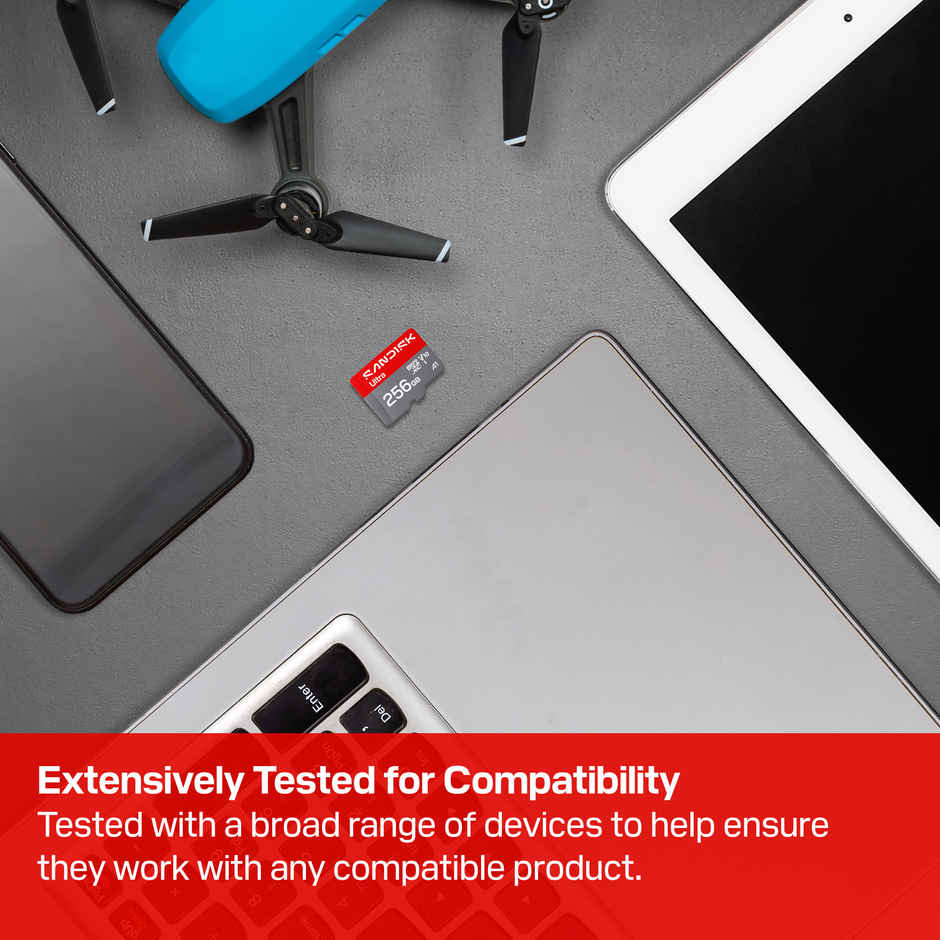 SanDisk Ultra Go microSD Card | 256 GB | 190 MB/s | Full HD | For Android Phones & Tablets | 10 Year Warranty