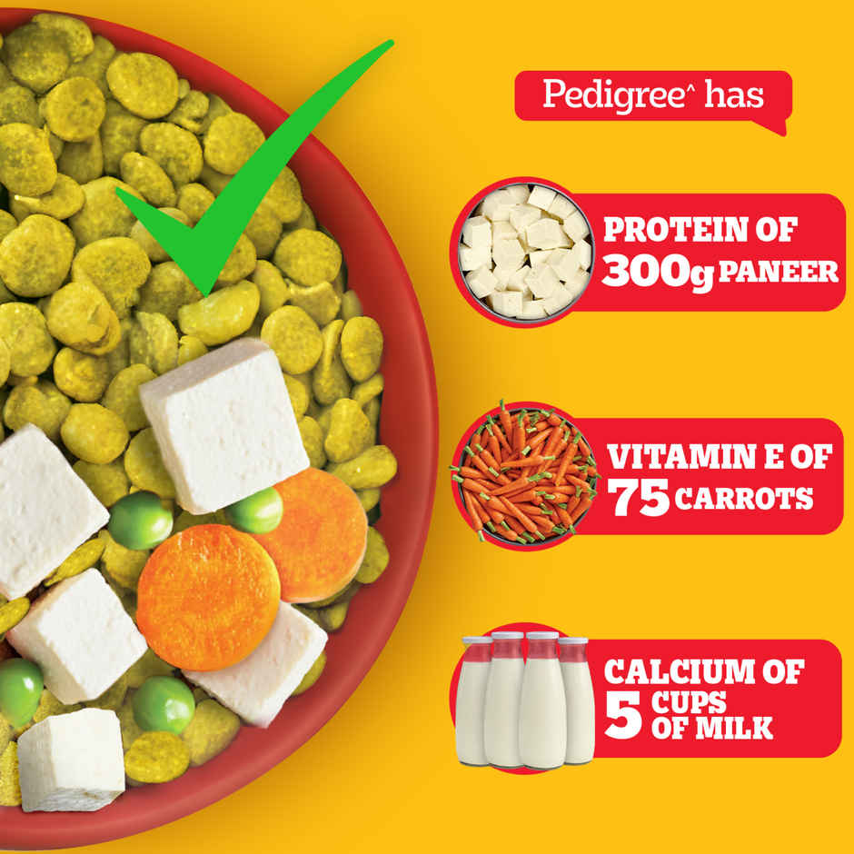 Pedigree Adult Dry Dog Food 100% Vegetarian