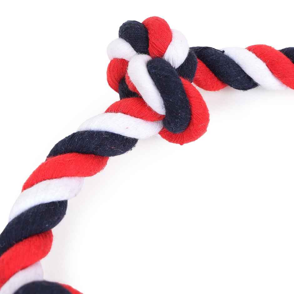 Zigly Lifestyle Cotton Five Knot Rope Toy - Large