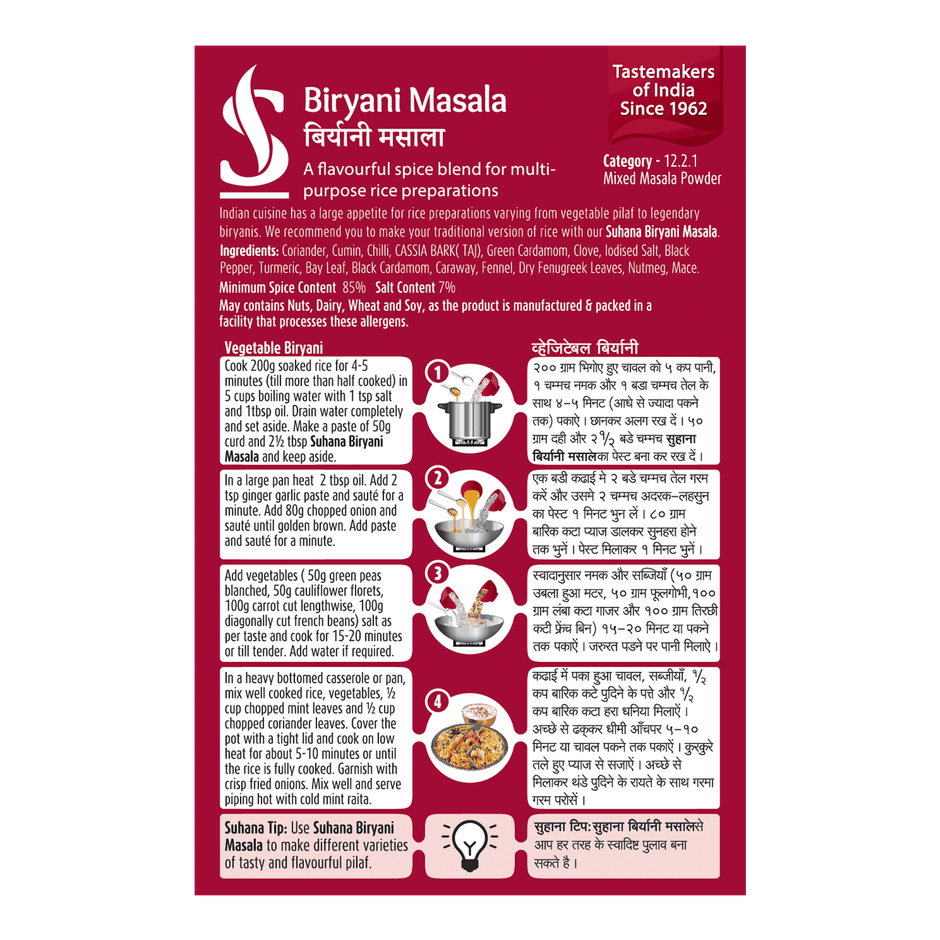 Suhana Biryani Masala Combo 