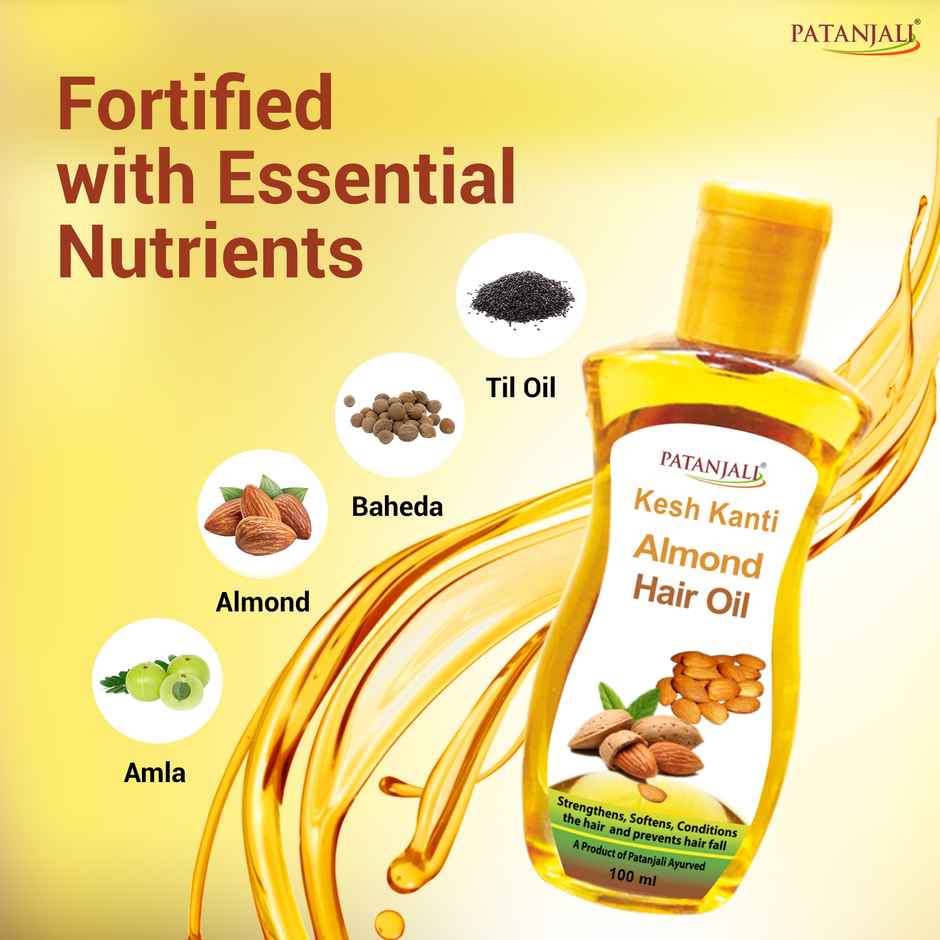 Patanjali Almond Hair Oil