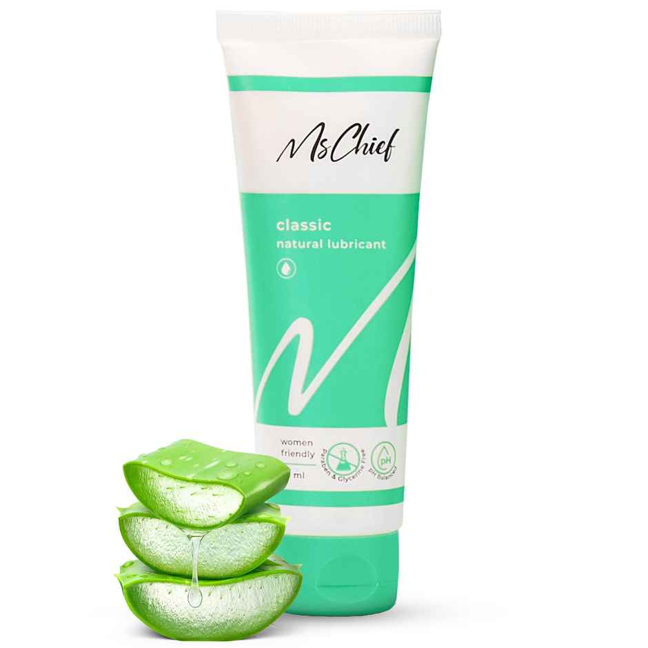 MsChief Classic Lube Natural Lubricant Gel | Sugar & Paraben Free | With Natural pH