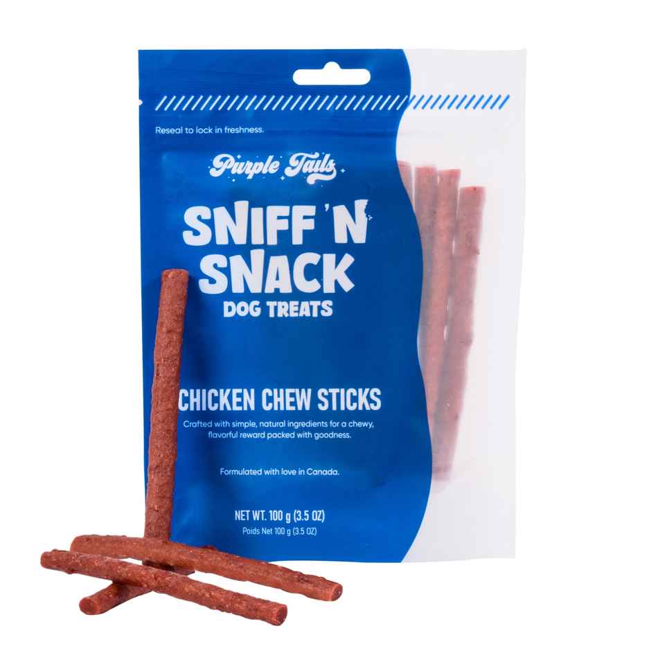 Purple Tails Chicken Chew Sticks Dog Treat