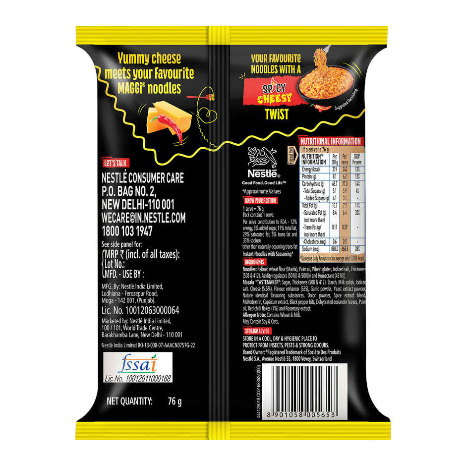 MAGGI Spicy Cheesy Noodles
