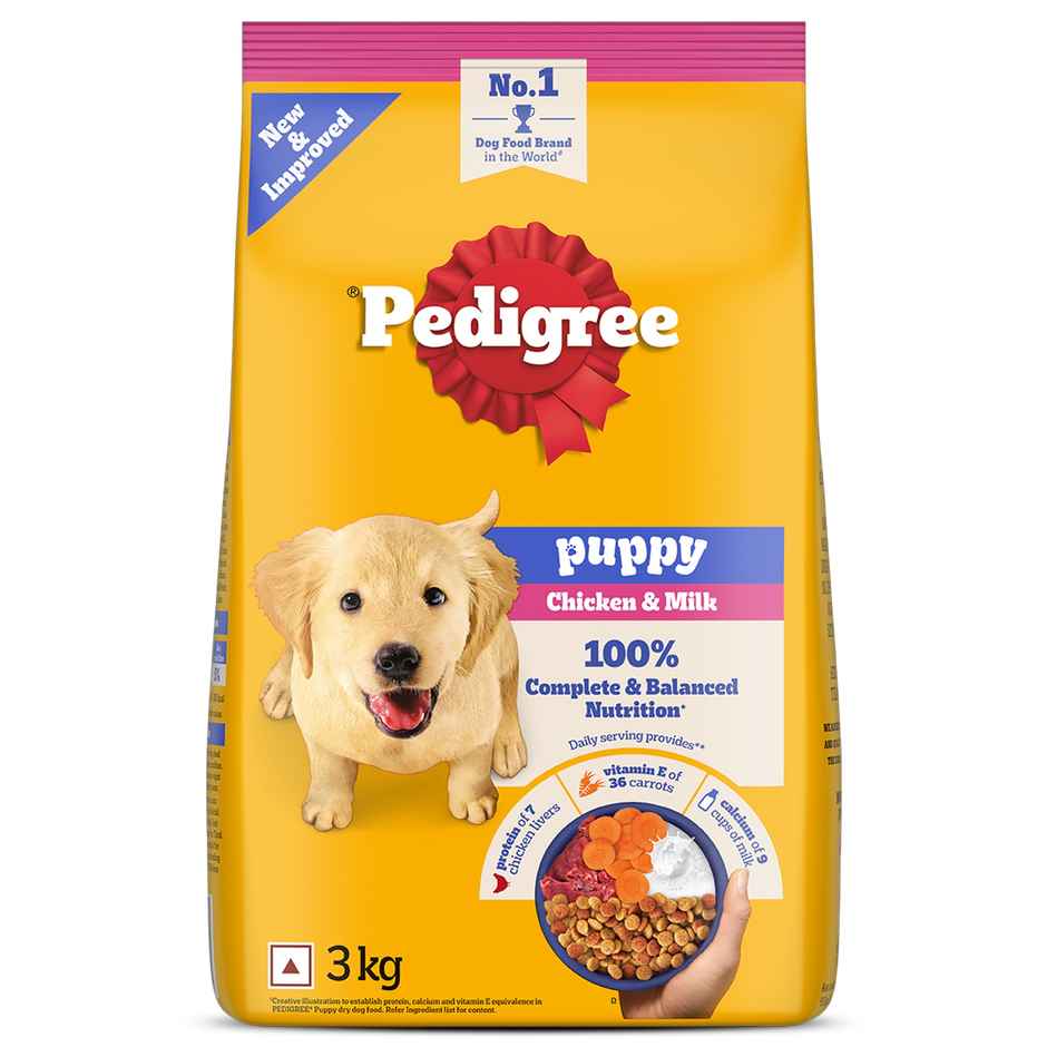 Pedigree Puppy Chicken & Milk Dry Dog Food
