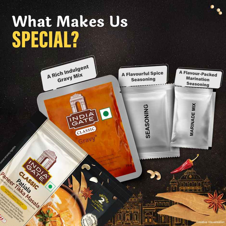India Gate Classic Patiala Paneer Tikka Masala
