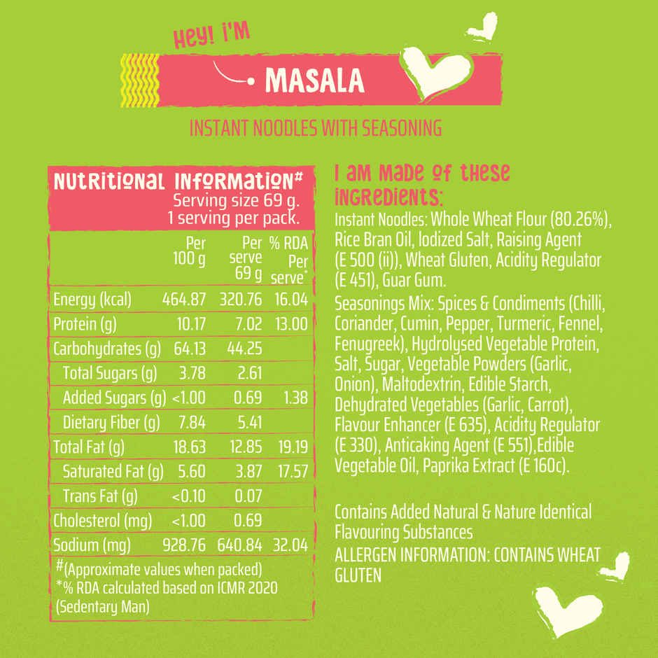 Wickedgud Instant Noodles - Masala Combo
