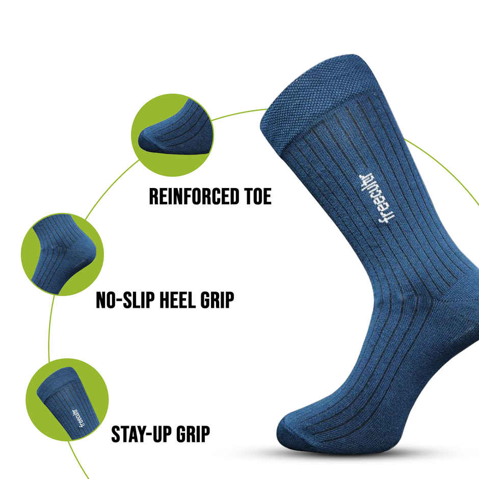 Freecultr Men's Socks - Pack of 3 | Multicolour