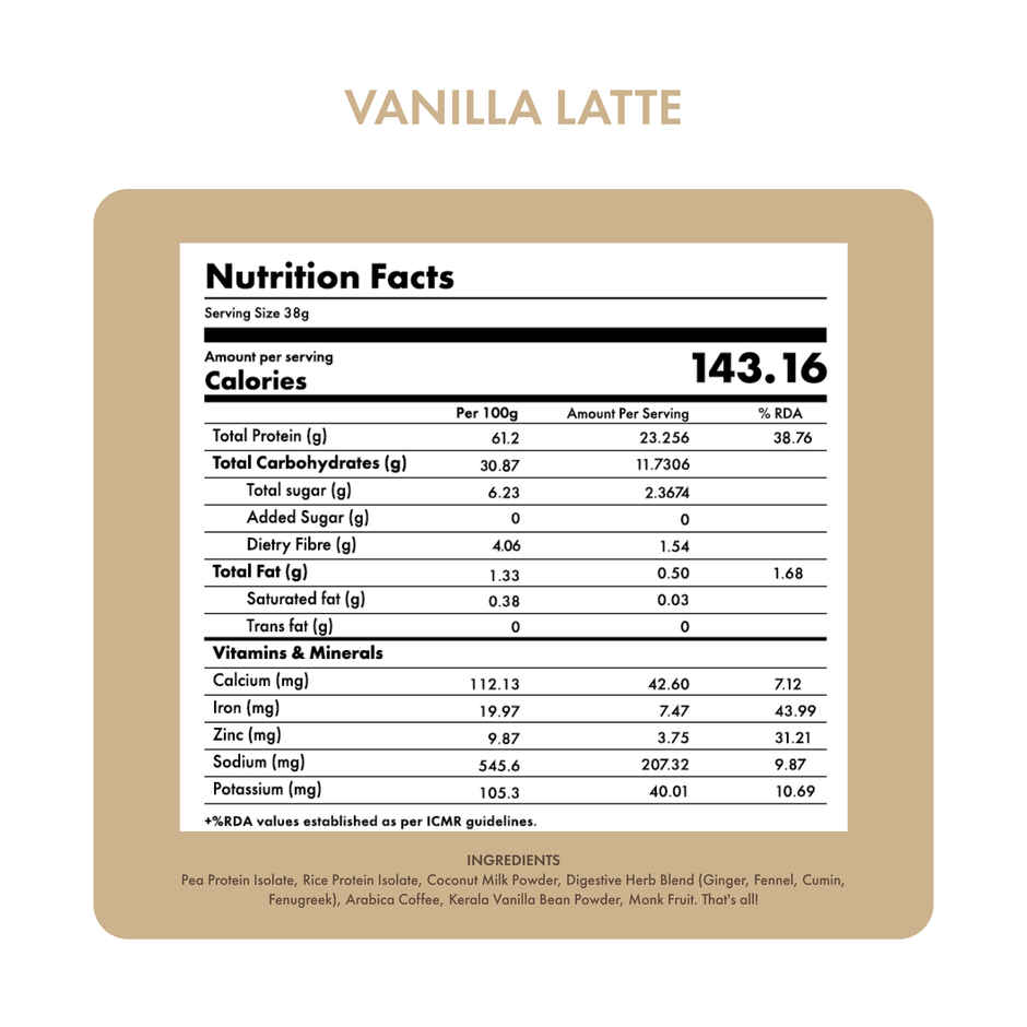 Cosmix No-Nonsense Plant Protein | Malnad Arabica Coffee | 24g Protein/Serve