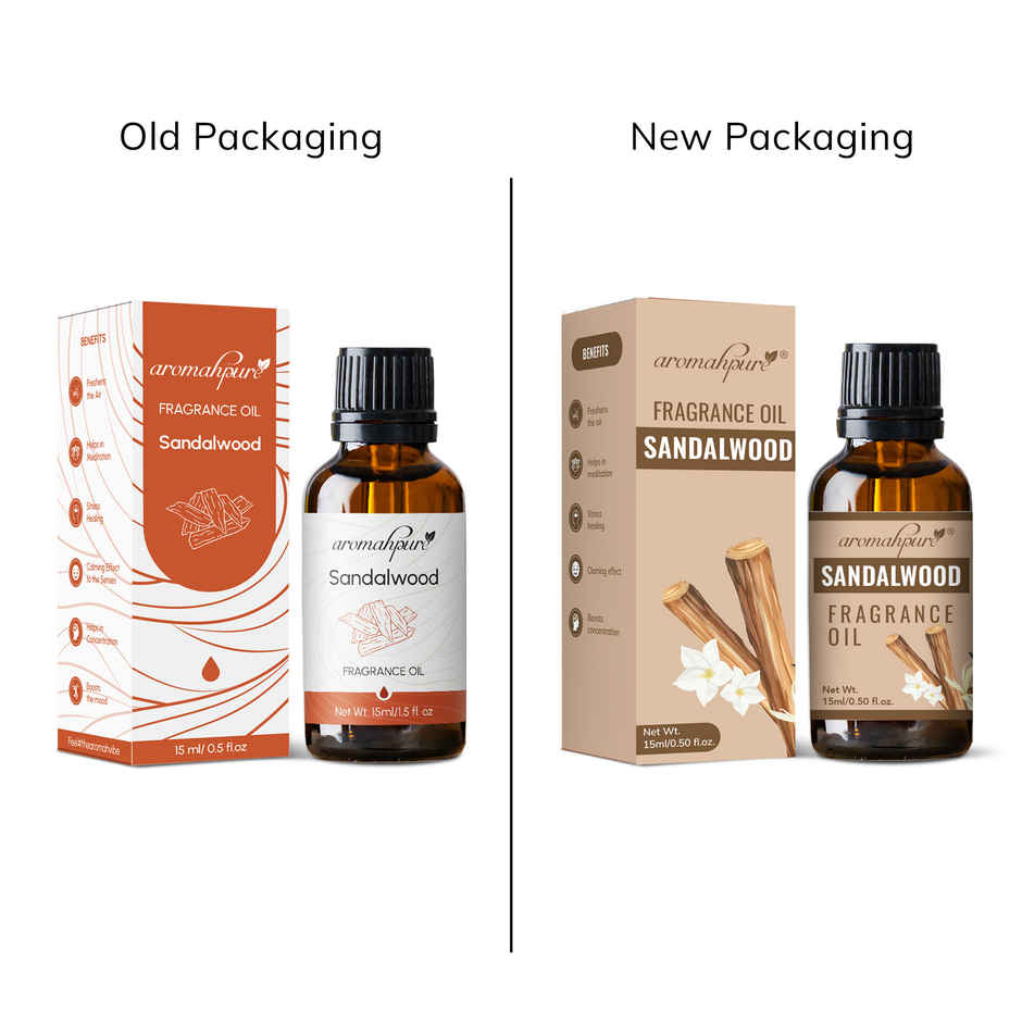 Aromahpure Fragrance Oil | Sandalwood Aroma Oil for Home Fragrance