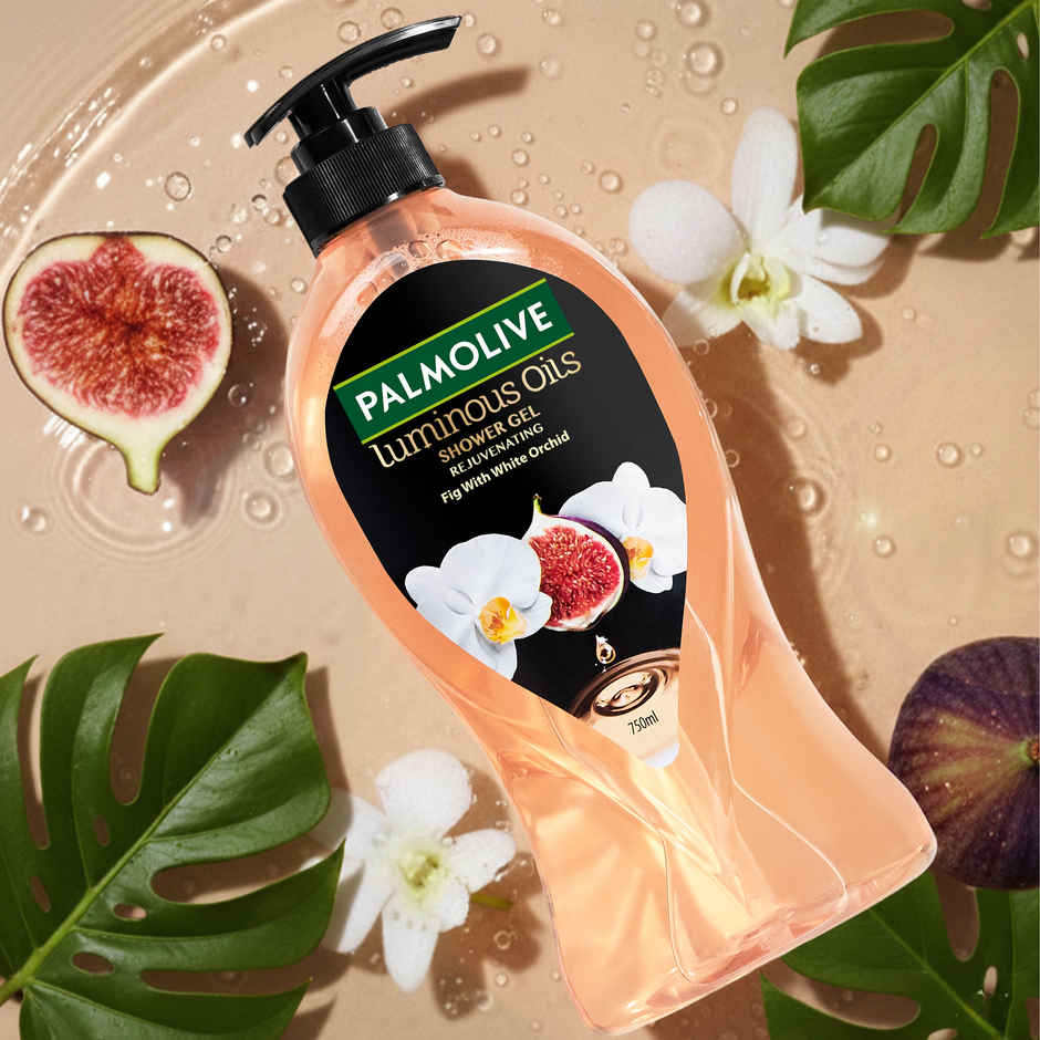 Palmolive Fig With White Orchid Luminous Oils Shower Gel