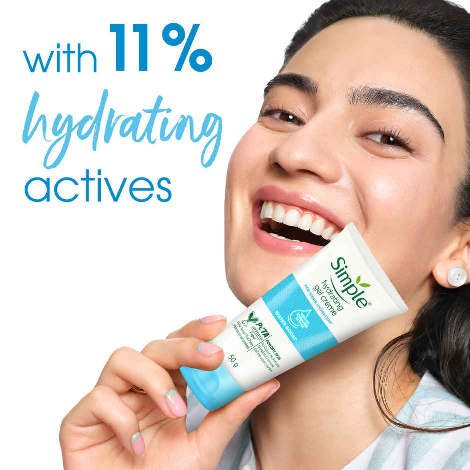 Simple Water Boost Hydrating Gel Creme 100 Hr Hydration