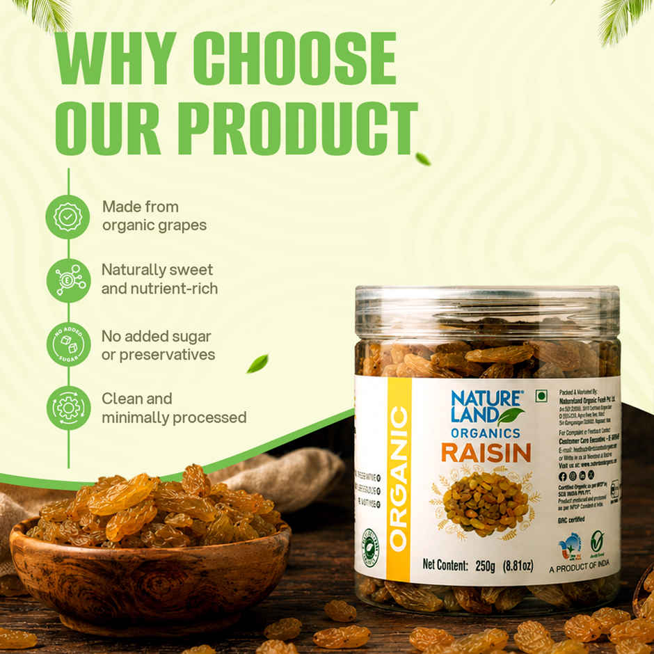 Natureland Organics Raisin