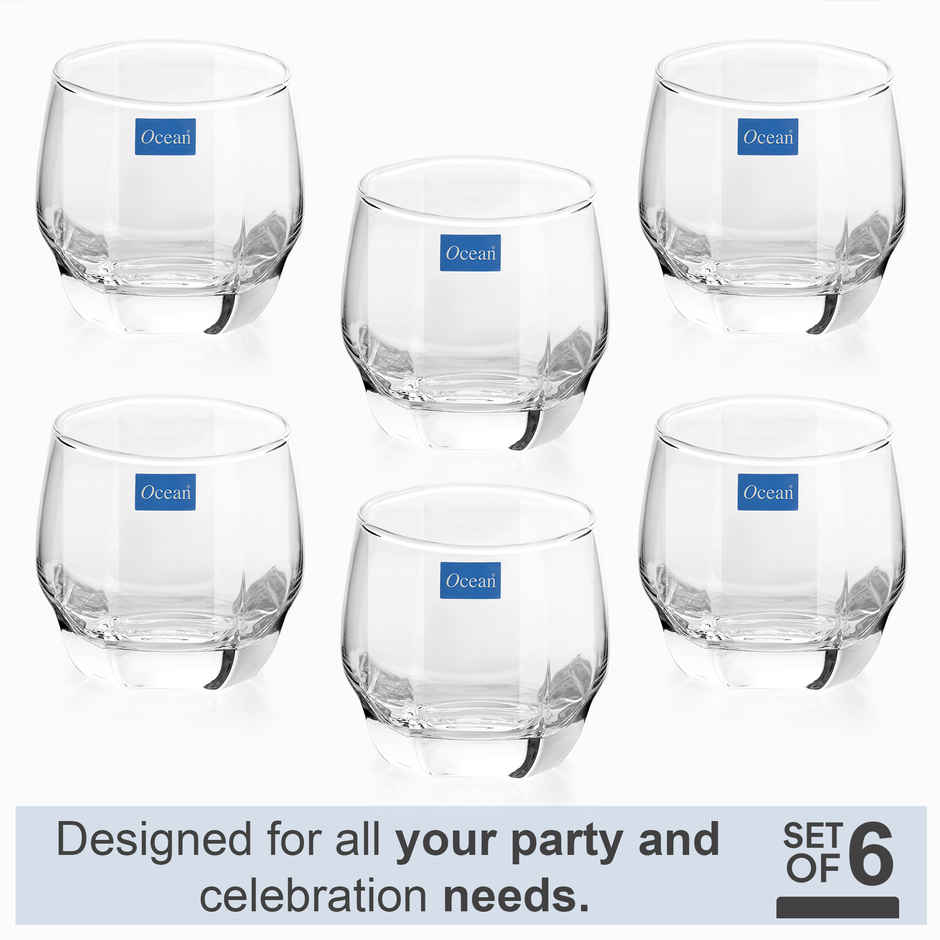 Ocean Charisma Whisky Glass | 340 ml | 6 pcs