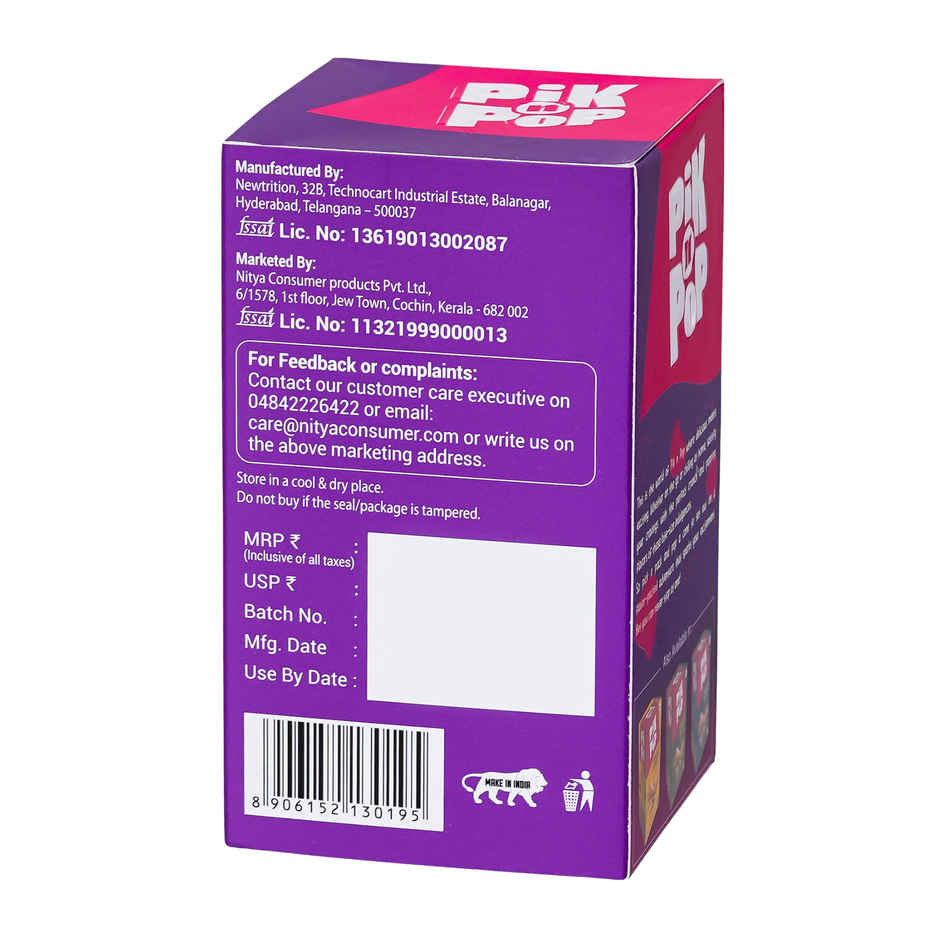 Pik N Pop Dark Chocolate Mini Waffle Cones