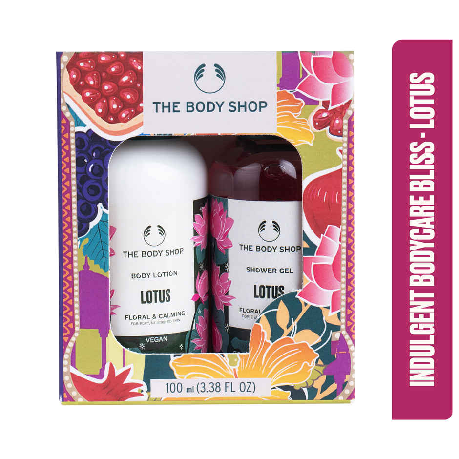 The Body Shop Lotus Shower Gel & Body Lotion Gift Set