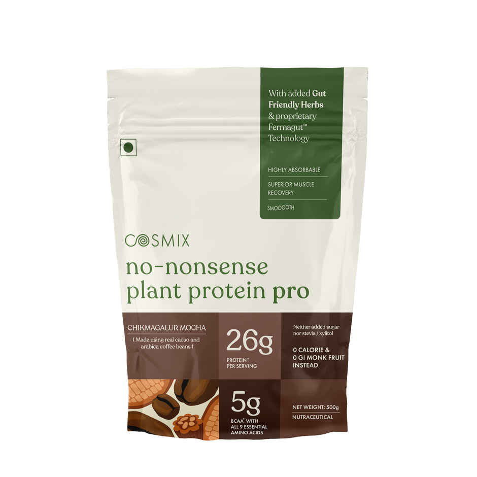 COSMIX No Nonsense Plant Protein Pro | Chikmagalur Mocha