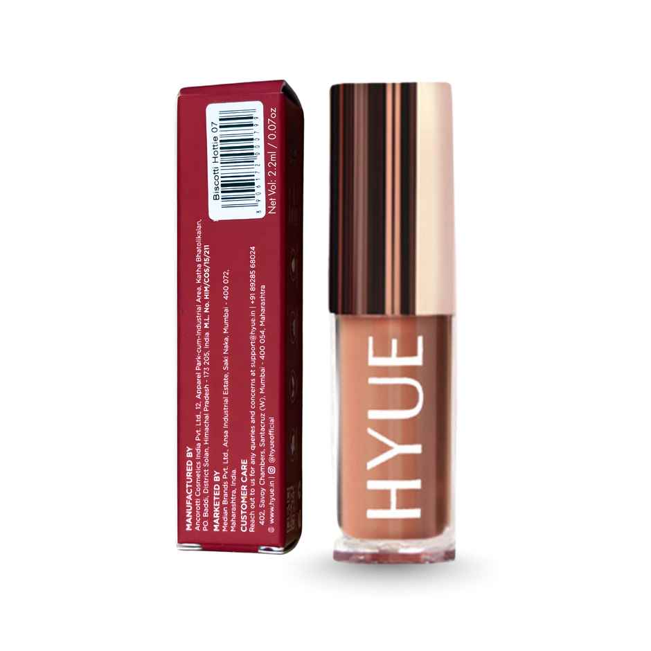 HYUE Hydra Matte Liquid Lipstick | Biscotti Hottie - 07