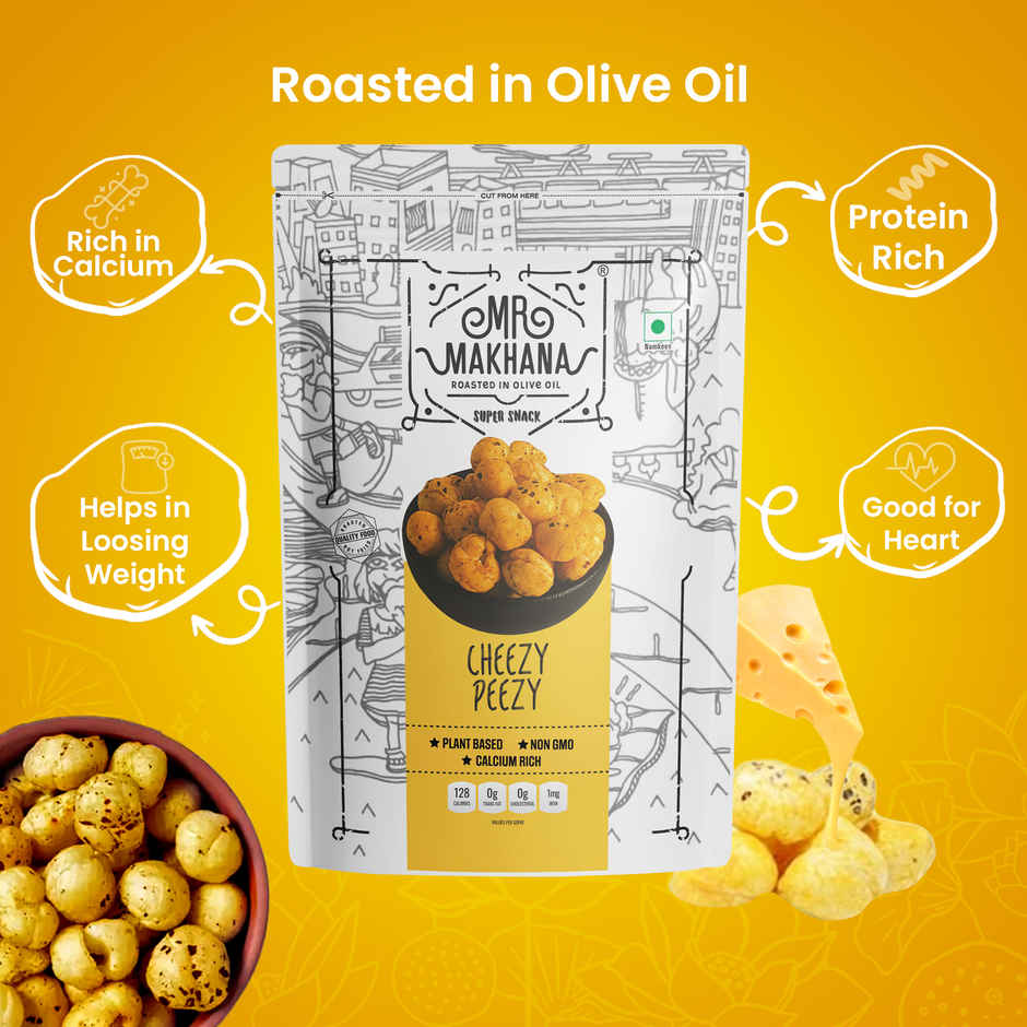 Mr Makhana Cheesy Peezy Combo