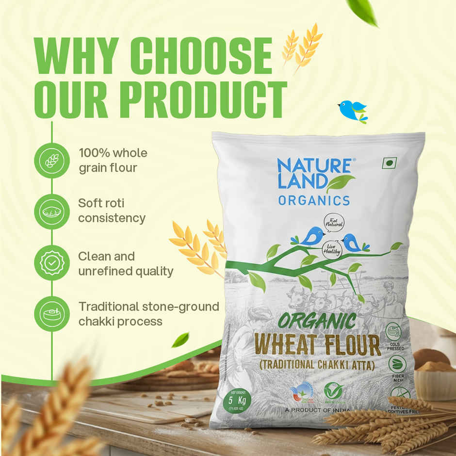 Natureland Organics Whole Wheat Flour