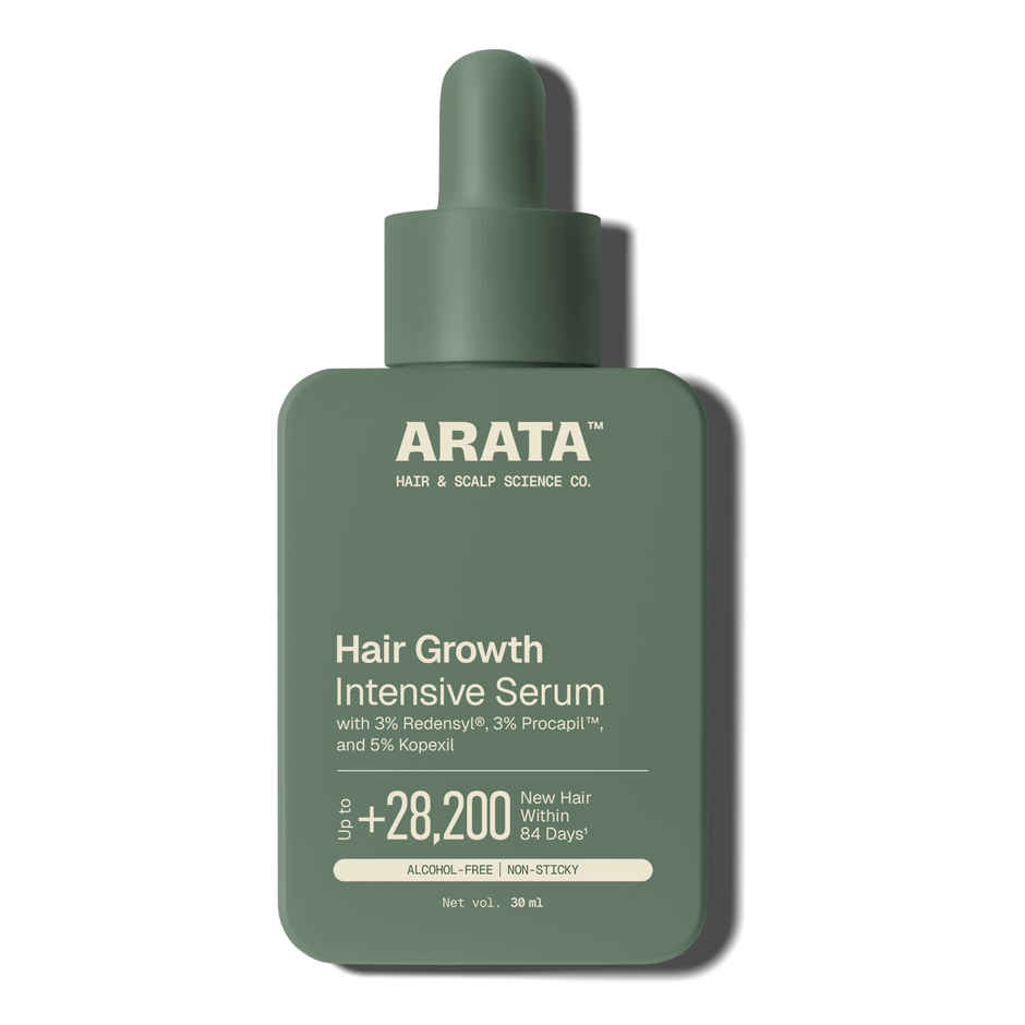 Arata Hair Growth Intensive Serum with 3% Redensyl