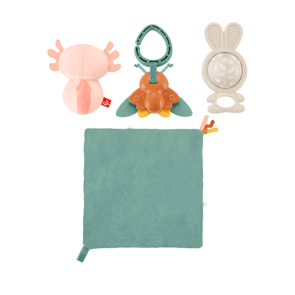 Fisher Price So Many Senses Gift Baby Sensory Toys with Fine Motor Activities