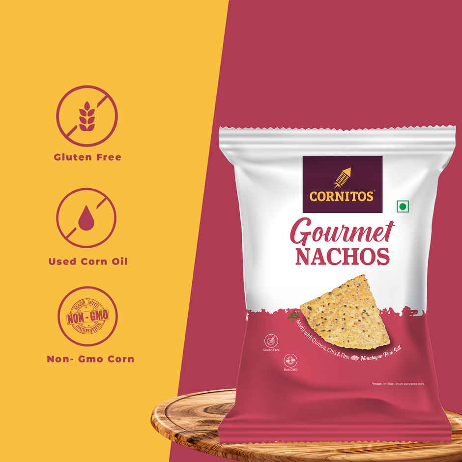 Cornitos Gourmet Quinoa Nachos (Himalayan Pink Salt)