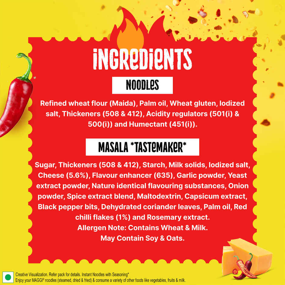 MAGGI Spicy Cheesy Noodles