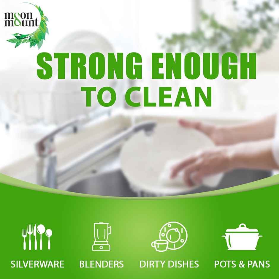 Moon&Mount Green Apple Dishwash Liquid Gel