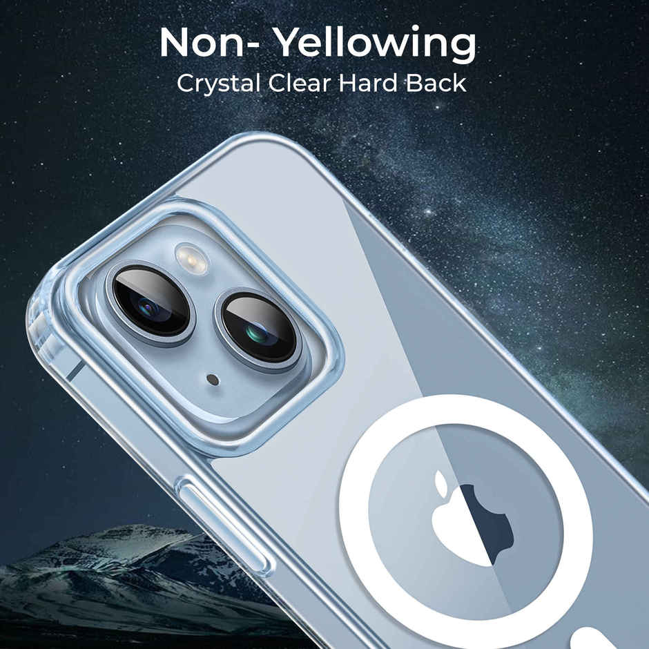 Artistque Case for Iphone 14 Plus Back Cover - Transparent Clear Magsafe
