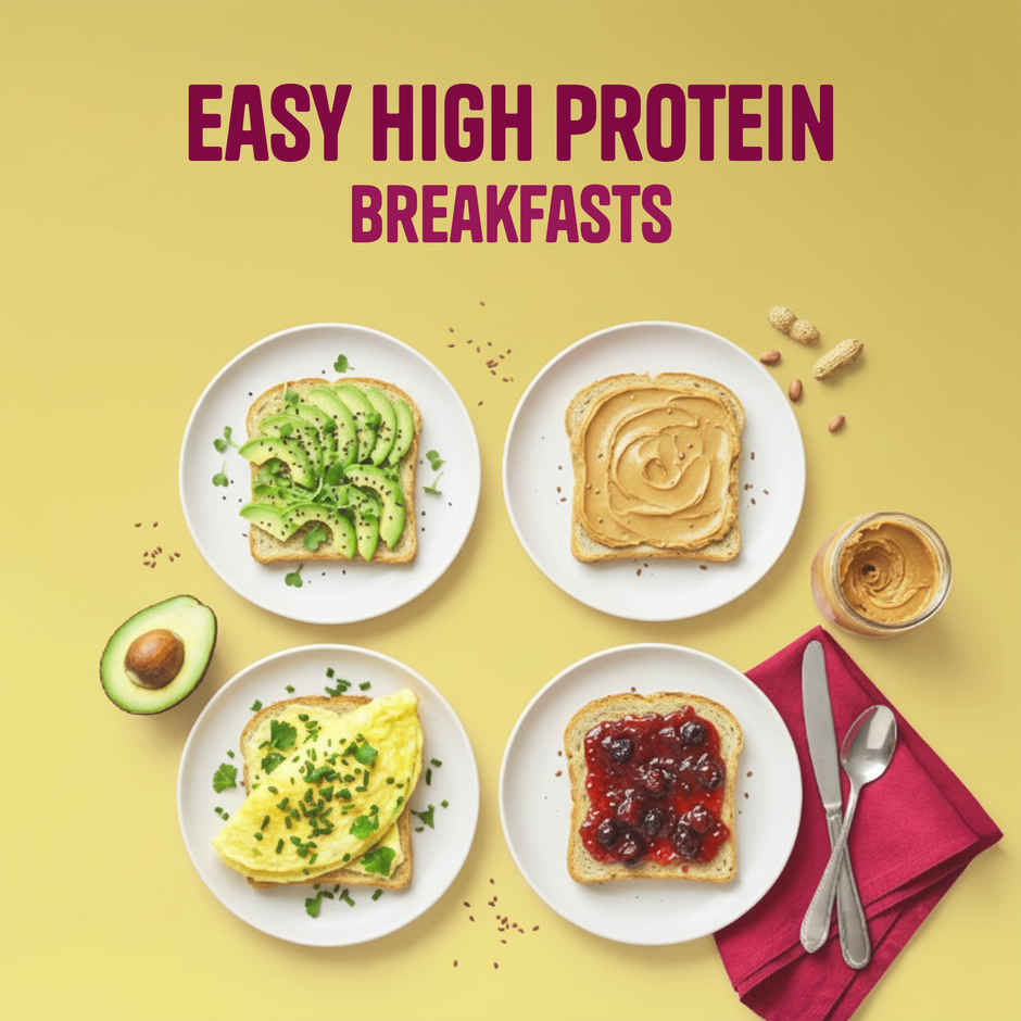 Protein Chef 32g Protein Sharbati Wheat Bread (No Maida)