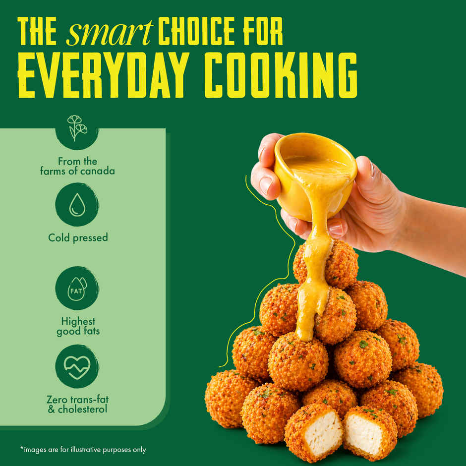 Jivo Canola Cold Pressed Edible Oil | Cooking Oil